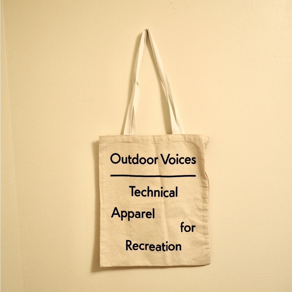 Outdoor Voices tote